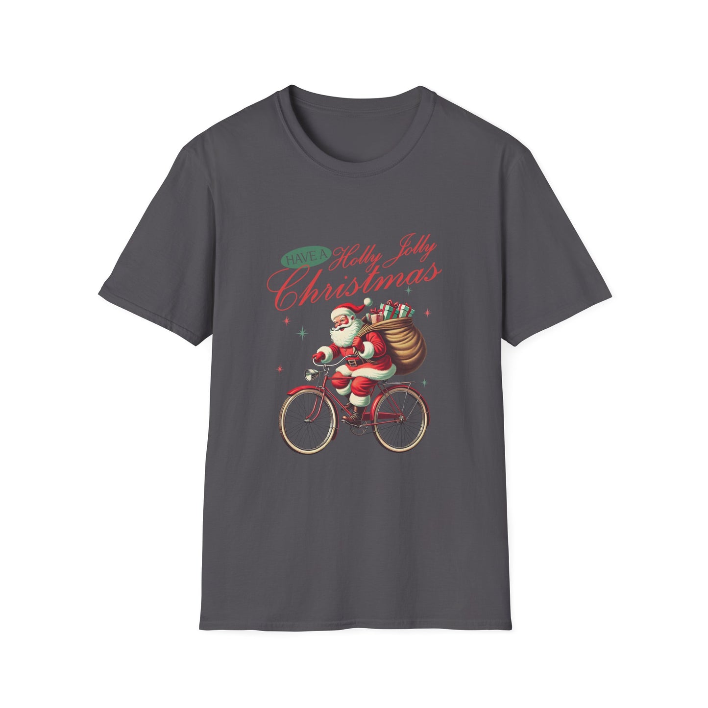 Retro Holly Jolly Christmas Tee