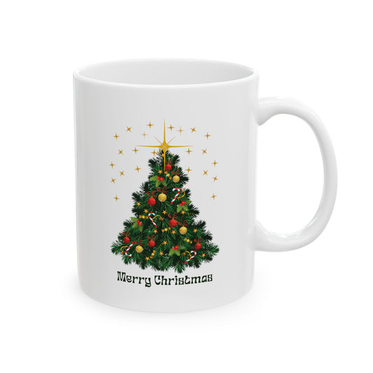 Christmas Tree Ceramic Mug
