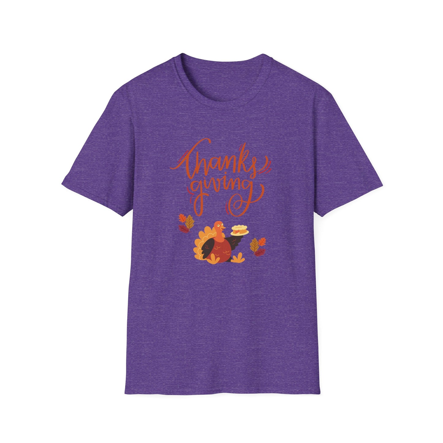 Thanksgiving Turkey Unisex Cotton Tee