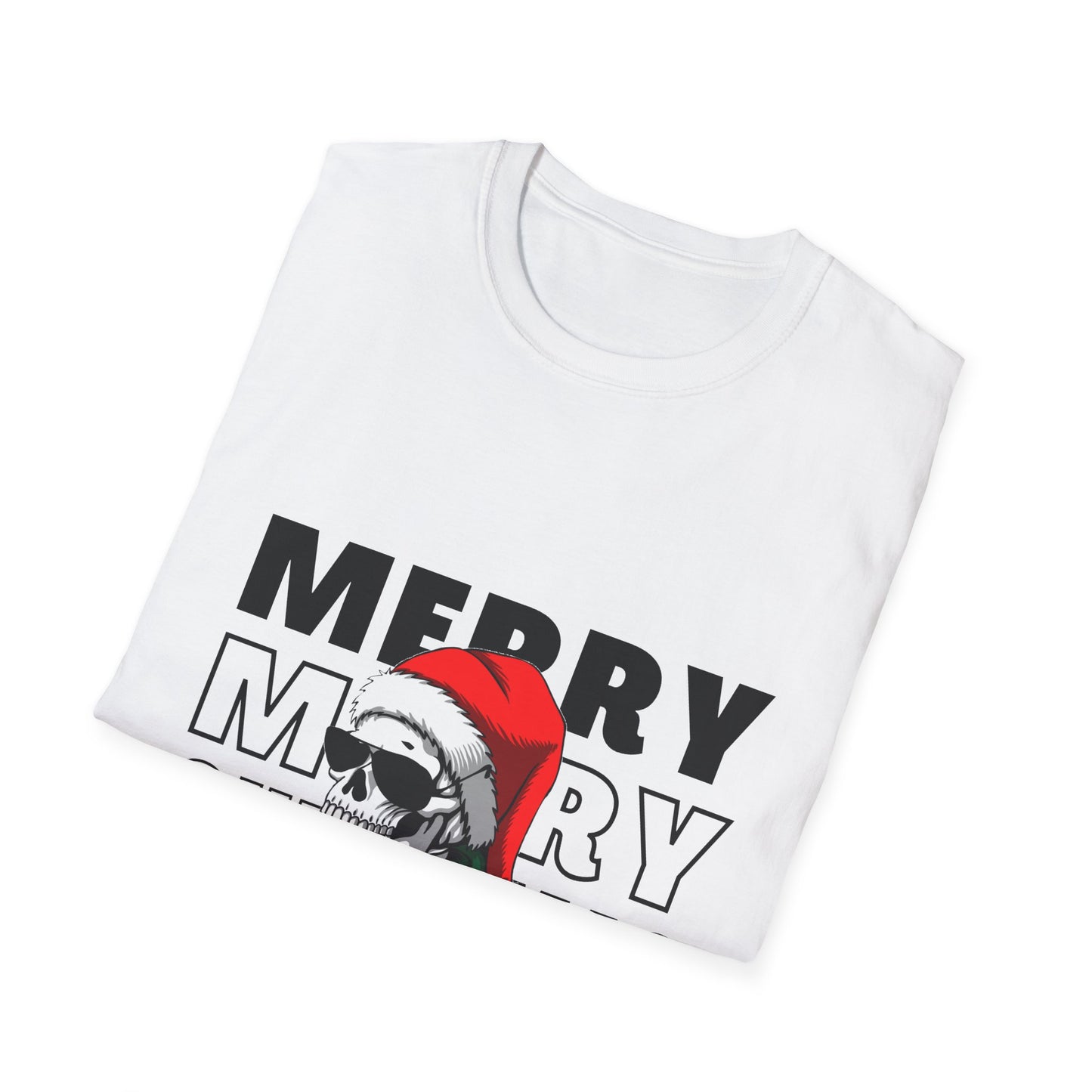 Santa Skull Christmas Tee