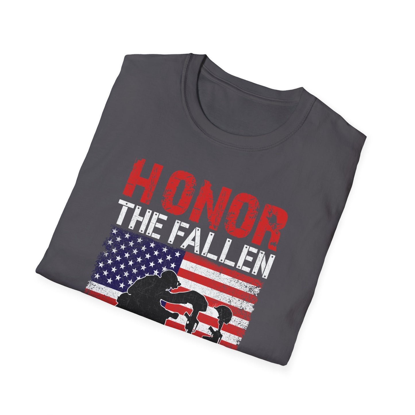 Honor the Fallen Thank the Living Unisex Cotton Tee