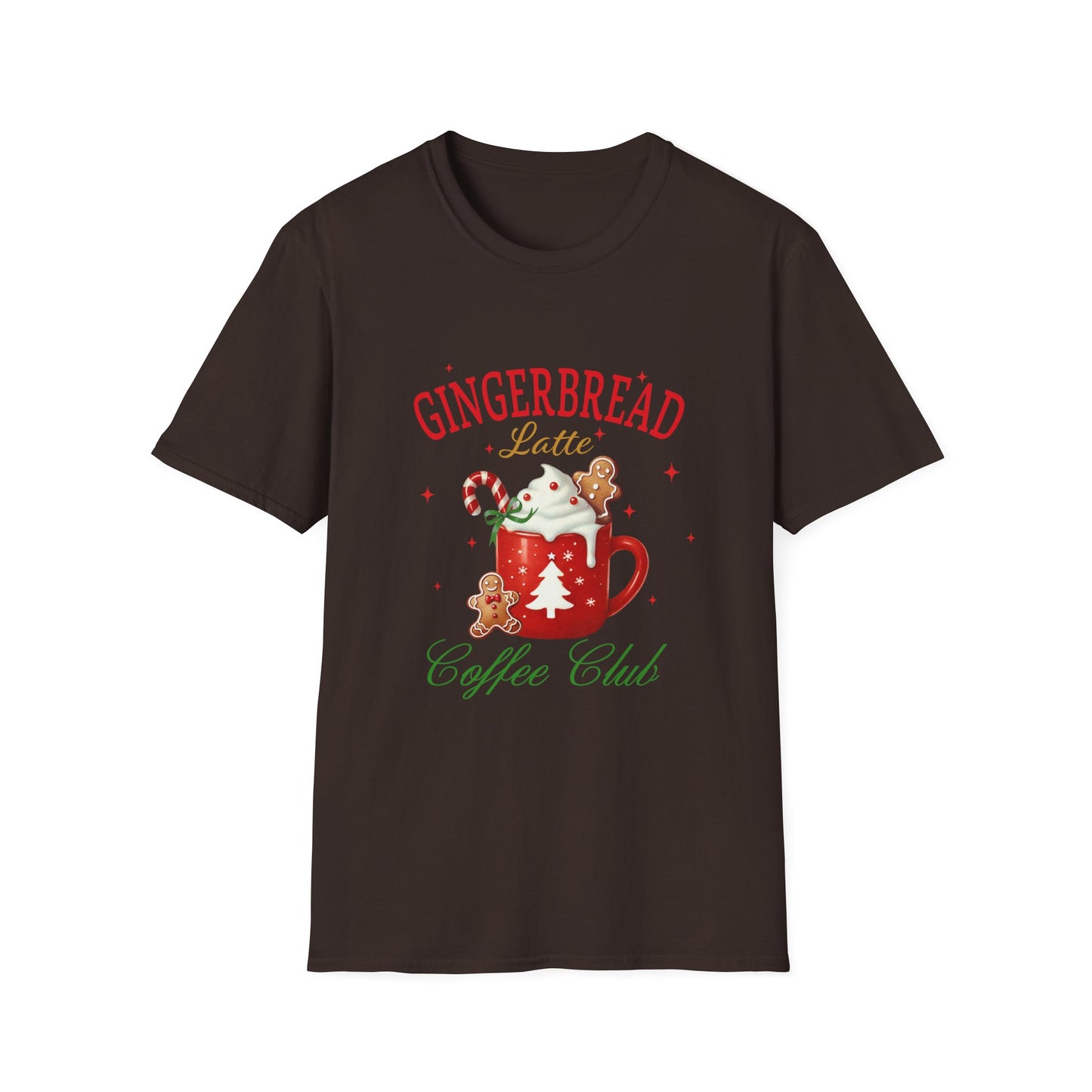 Gingerbread Latte Christmas Club Unisex Tee