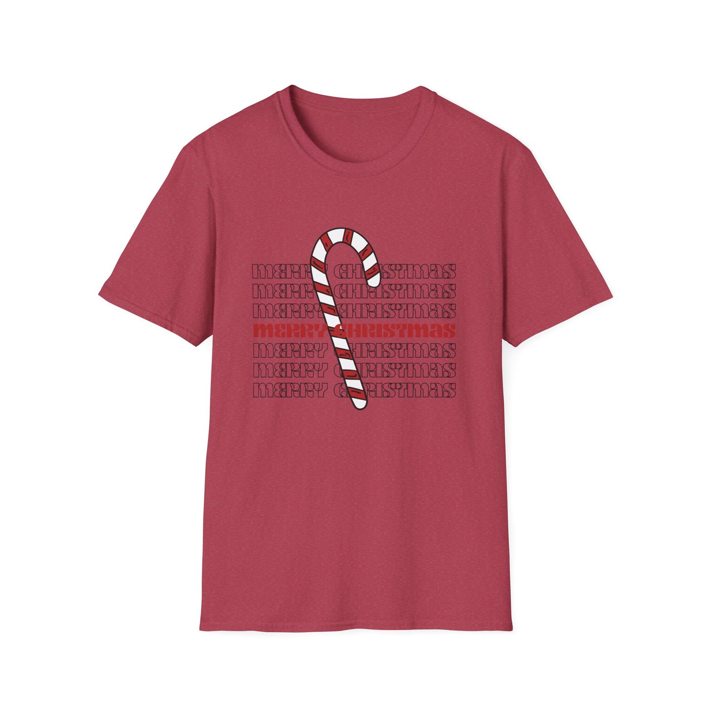 Merry Christmas Candy Cane Tee