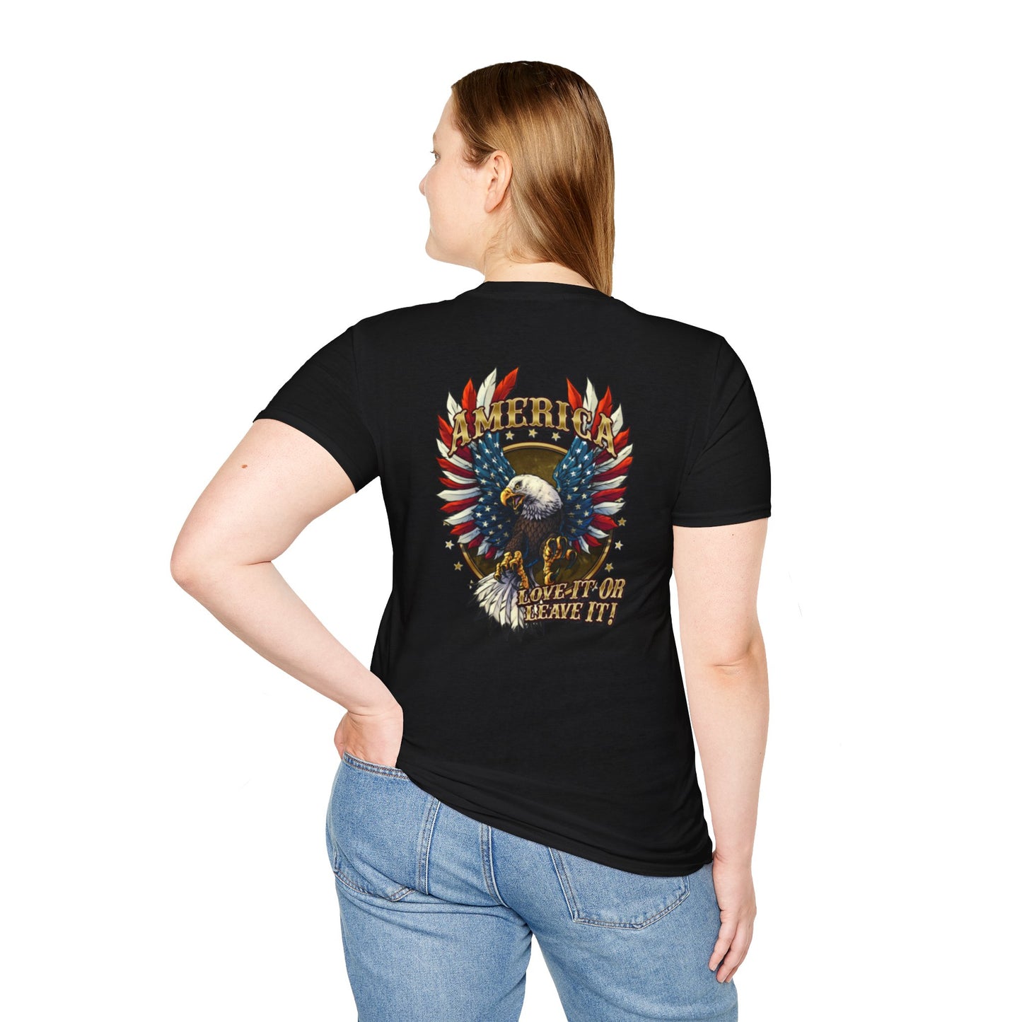 America "Love It or Leave It" Tee