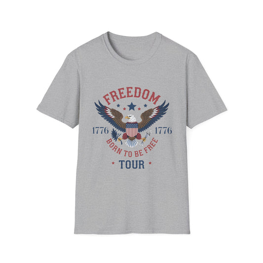 Born to be Free Freedom Tour Unisex Cotton Tee