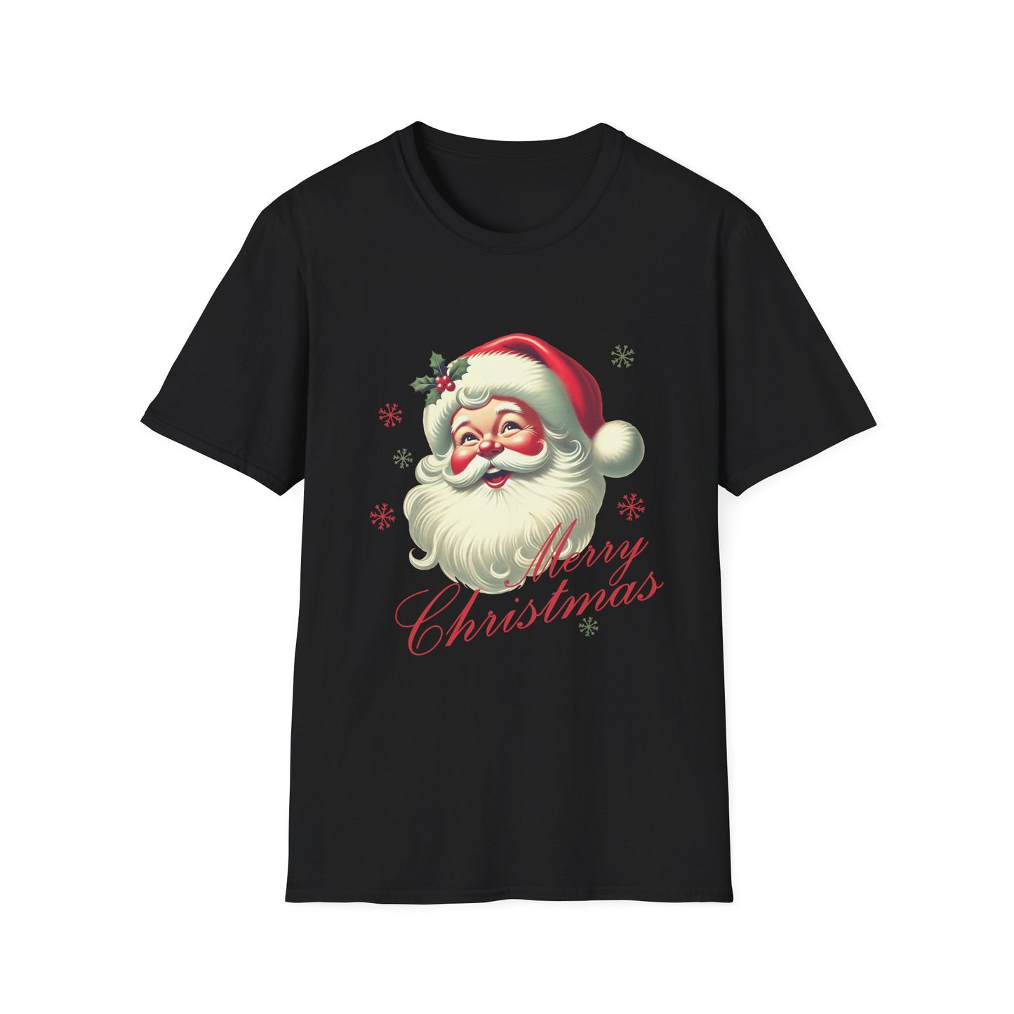 Retro Santa Christmas Tee