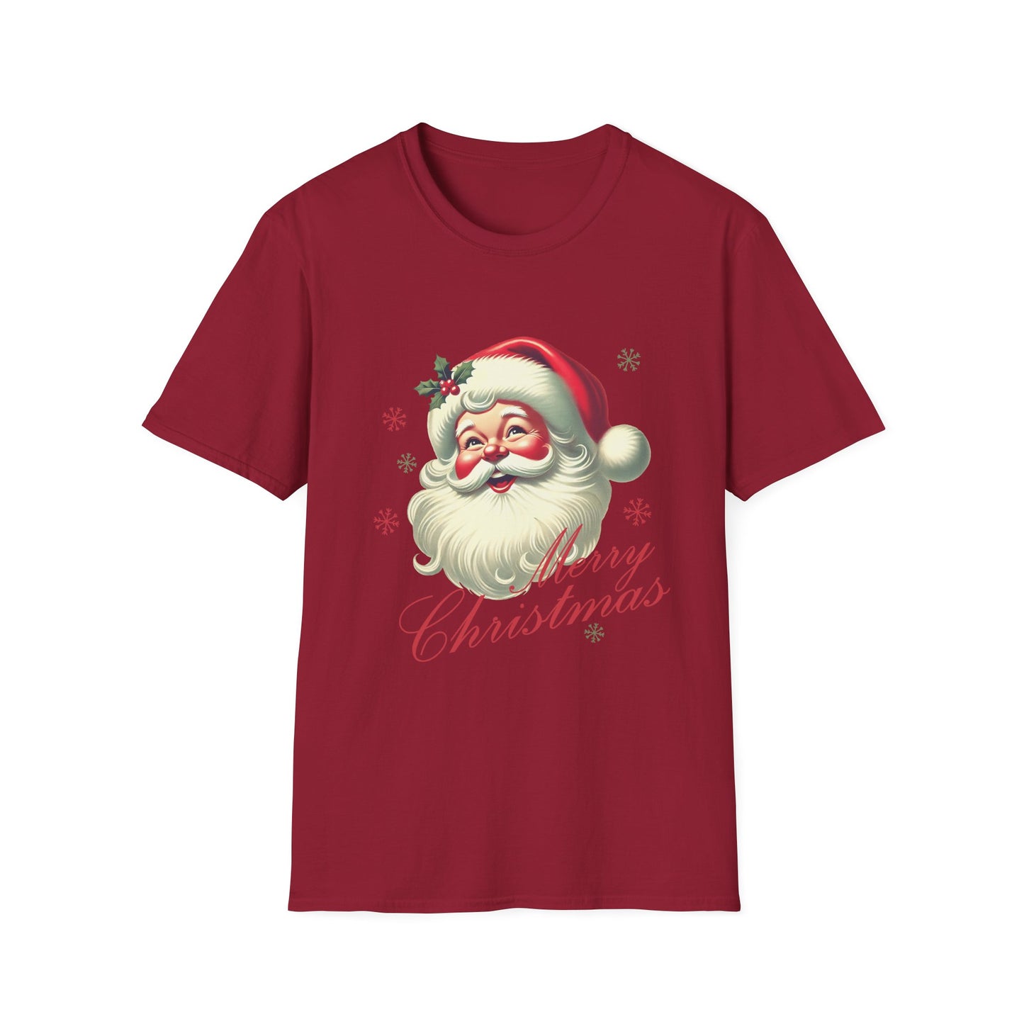 Retro Santa Christmas Tee