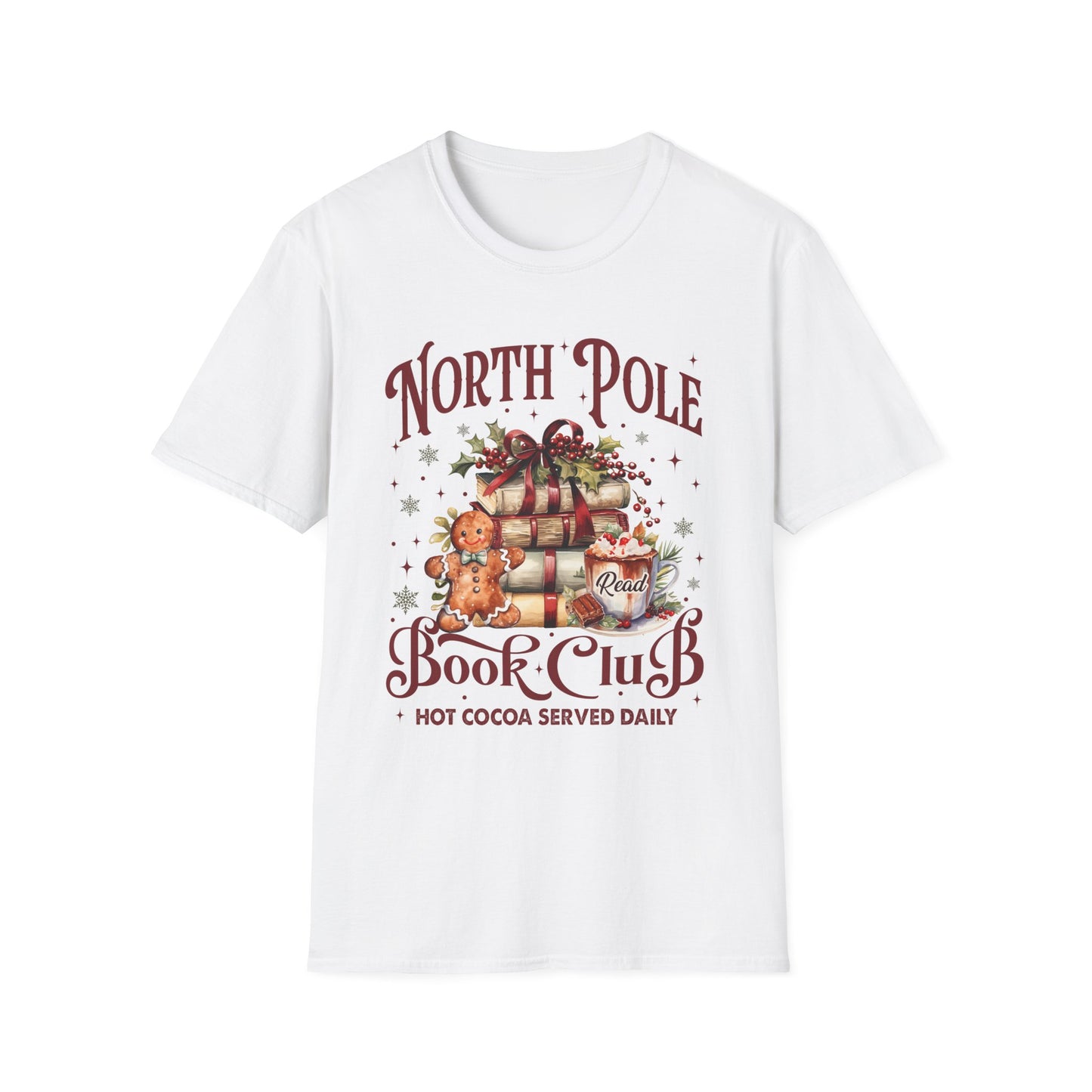 North Pole Book Club Tee