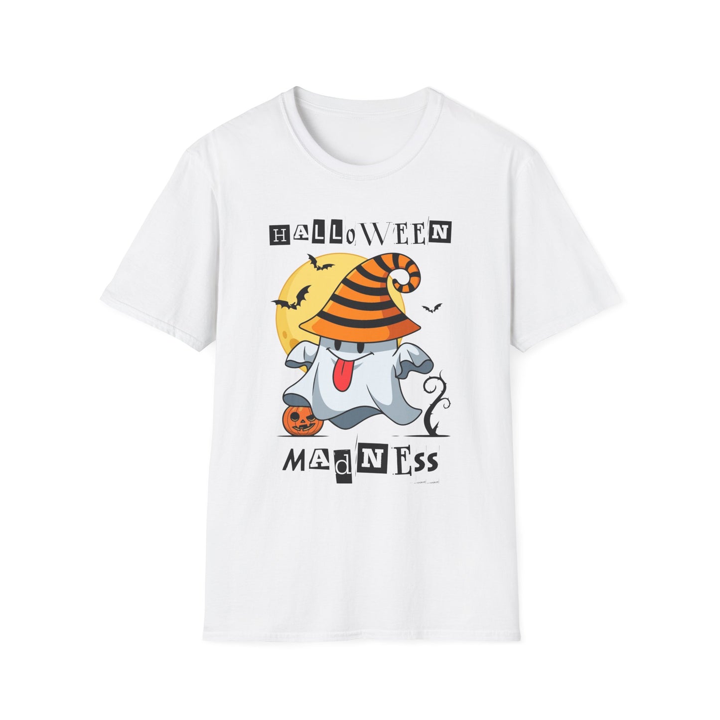 Halloween Madness Silly Ghost Tee