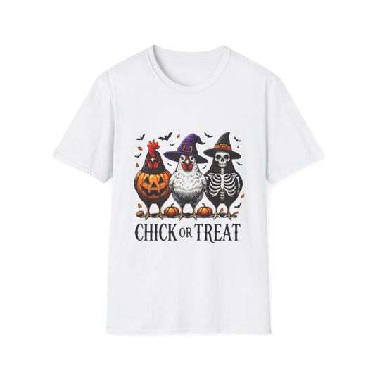 Chick or Treat Halloween Tee