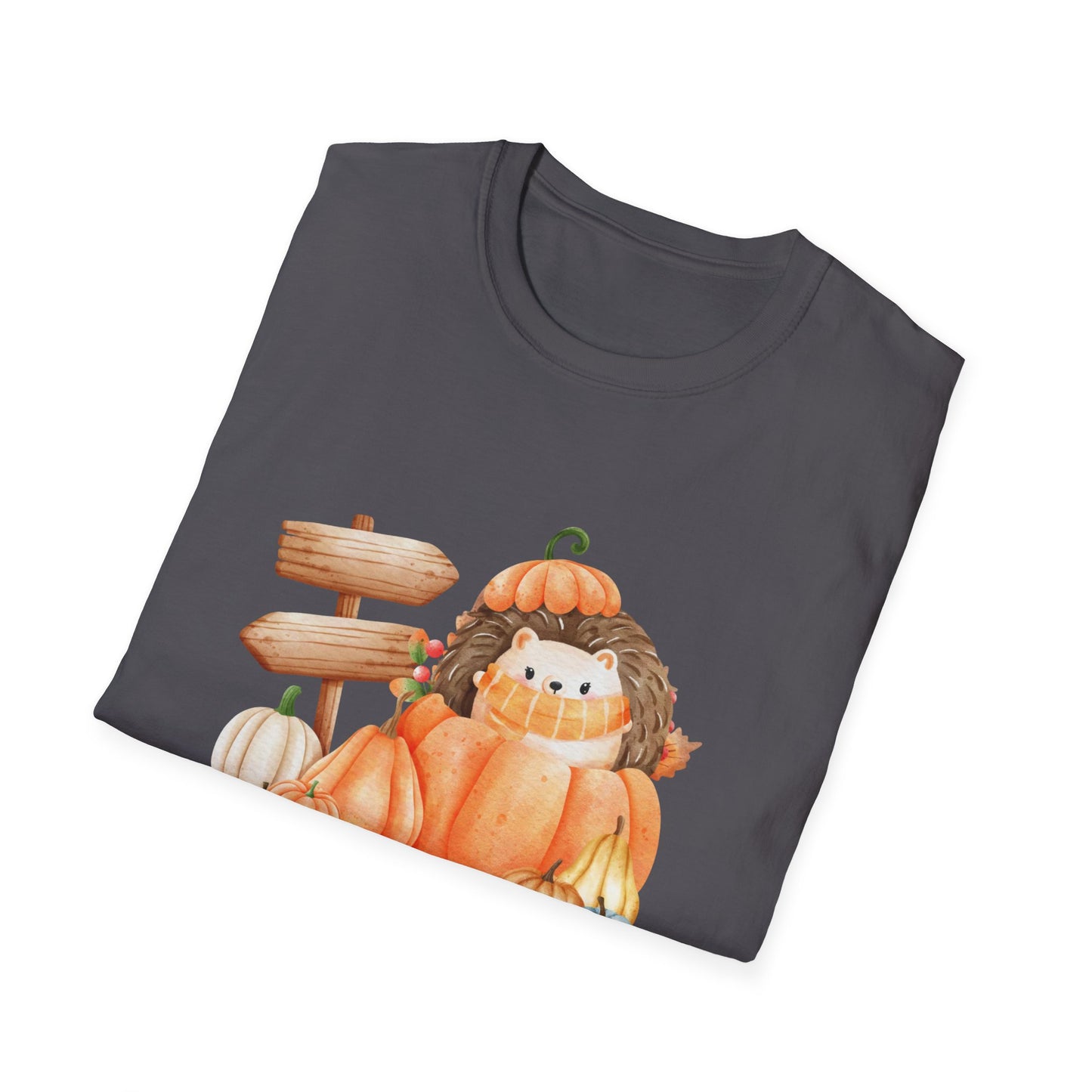 Autumn Hedgehog Unisex Graphic Tee