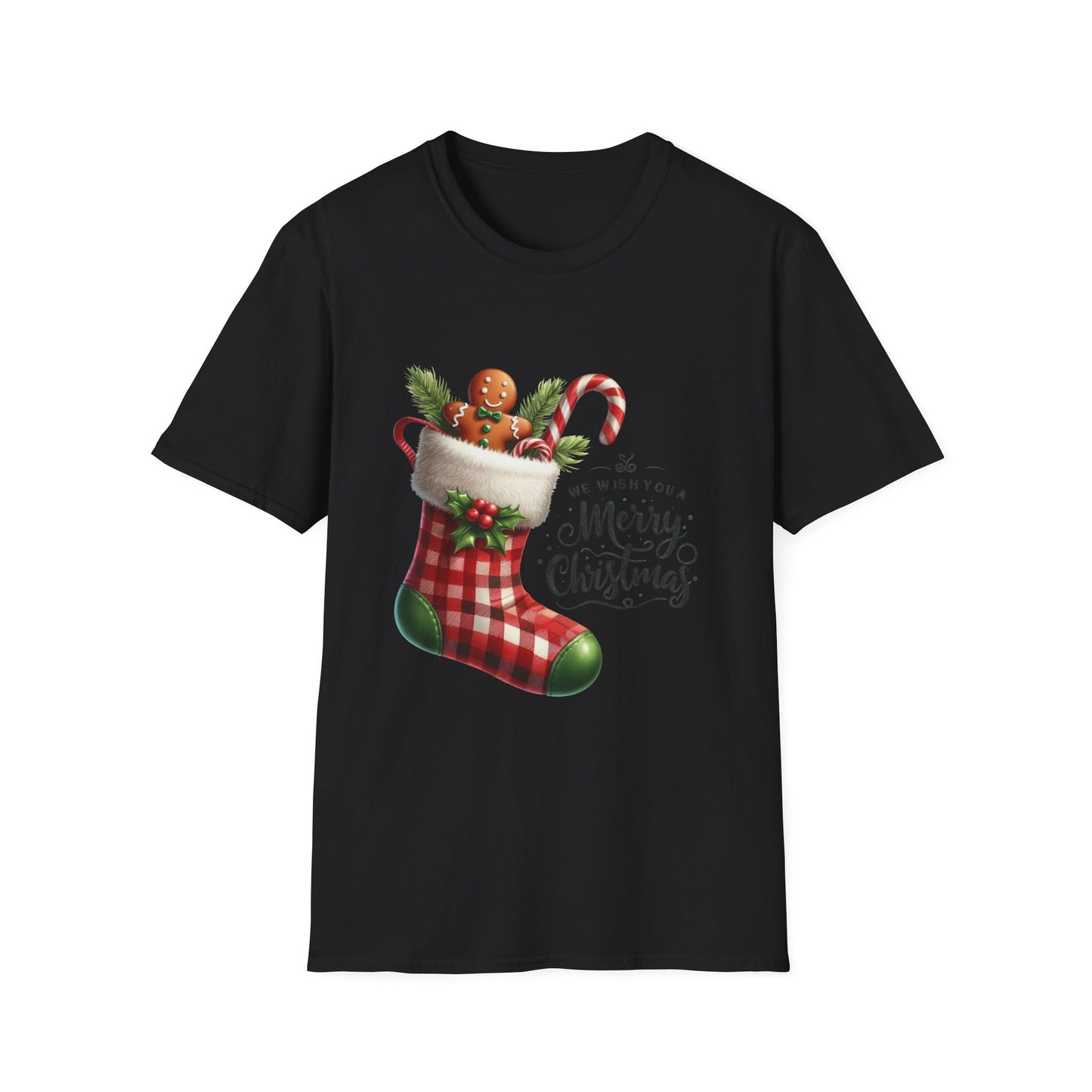 Christmas Stocking Unisex Tee