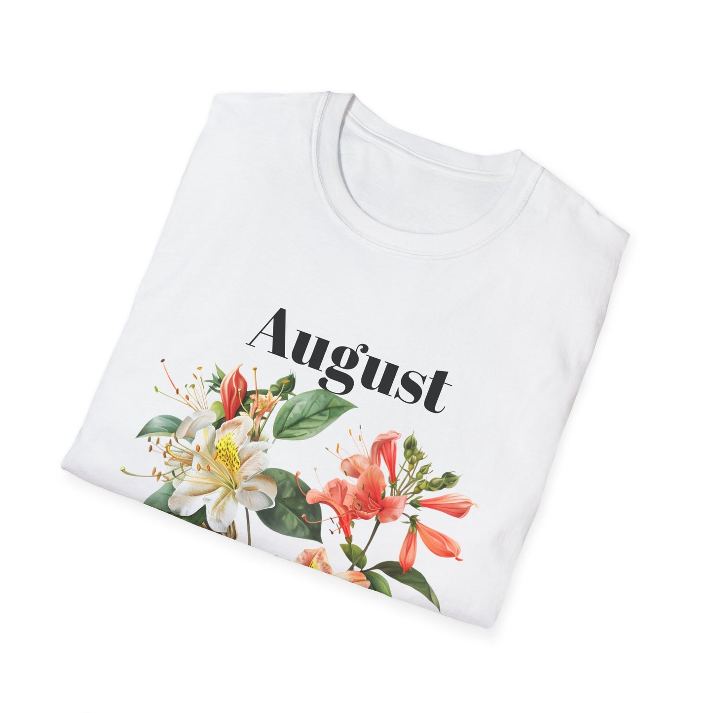 Birth Month Flower Tee - August