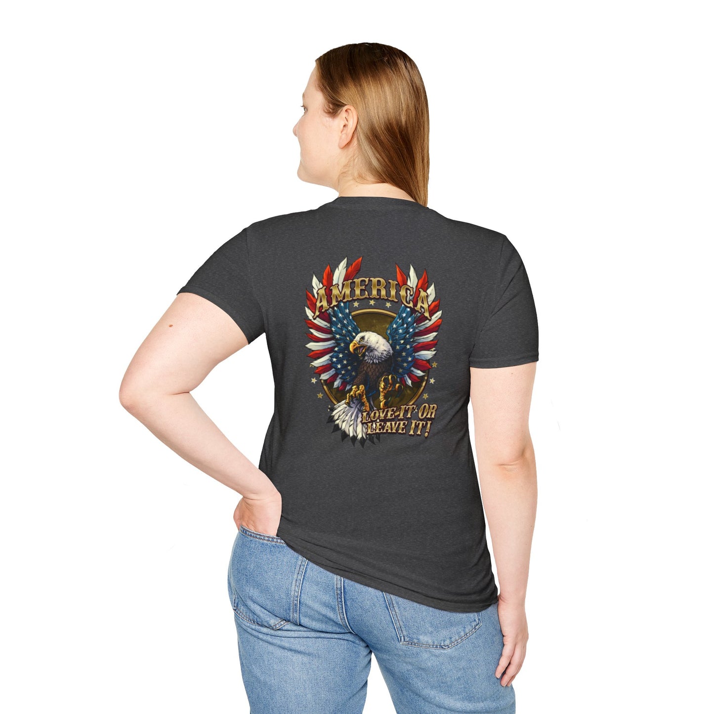 America "Love It or Leave It" Tee