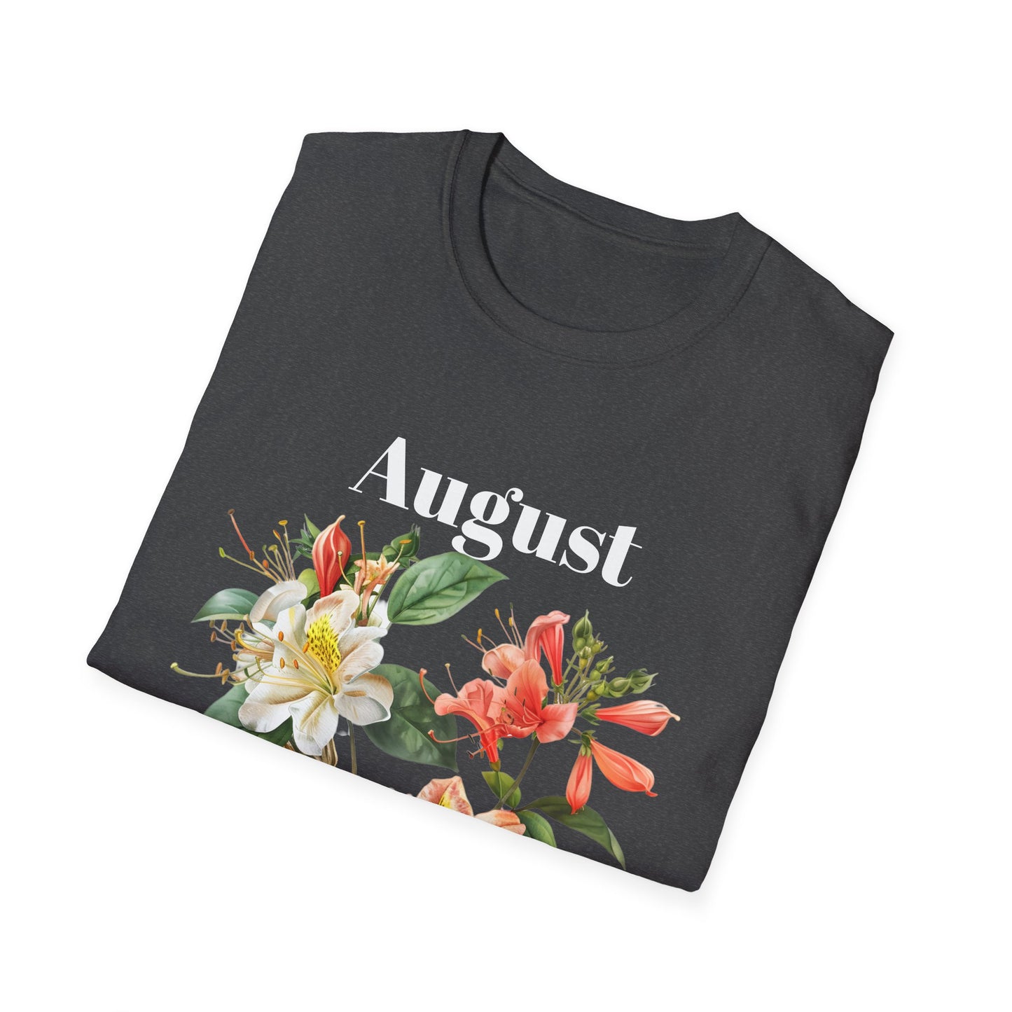 Birth Month Flower Tee - August