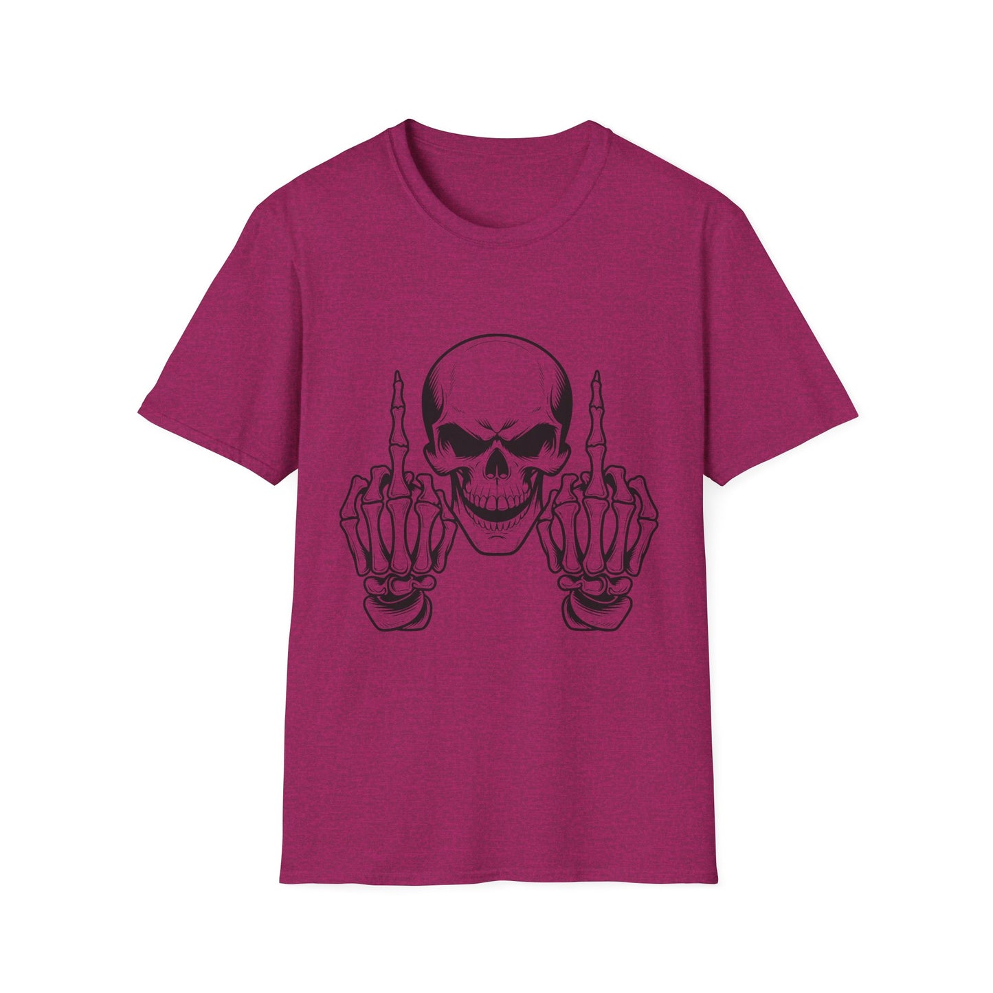 Skull Middle Finger Tee