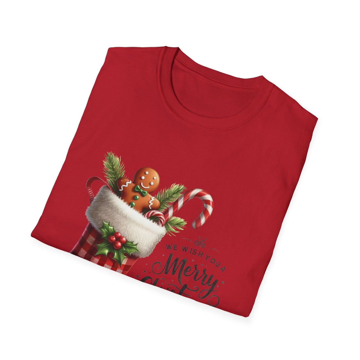 Christmas Stocking Unisex Tee