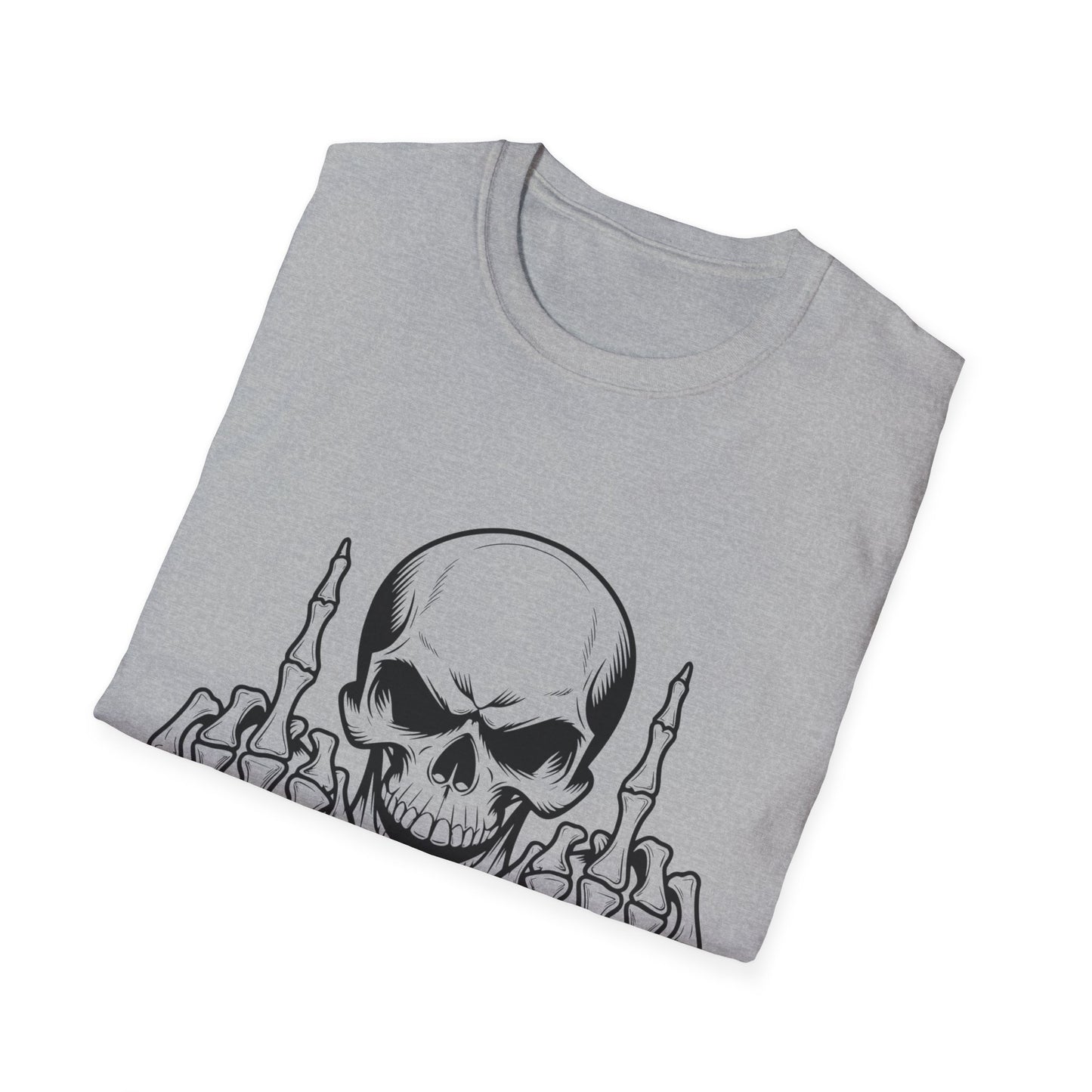Skull Middle Finger Tee