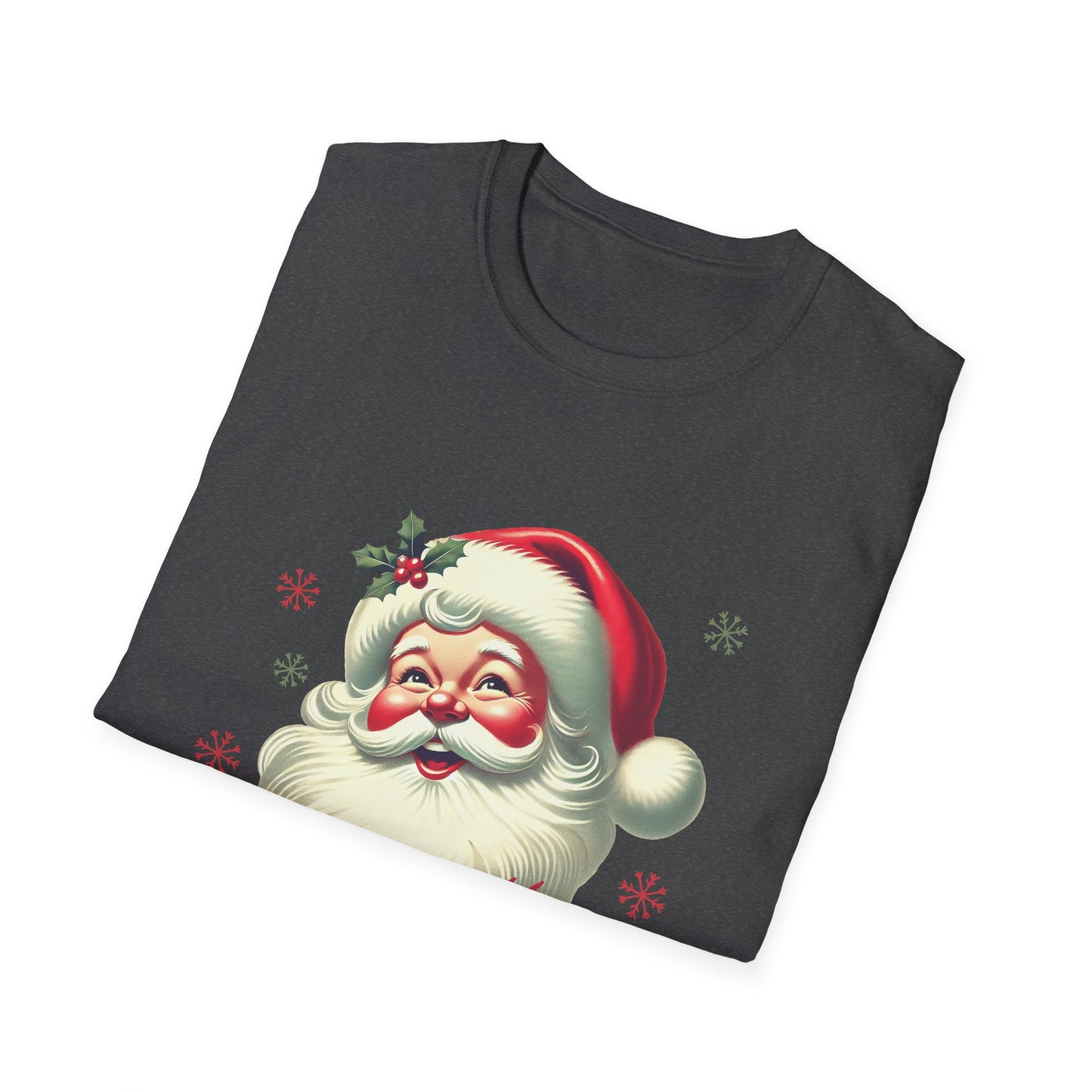 Retro Santa Christmas Tee