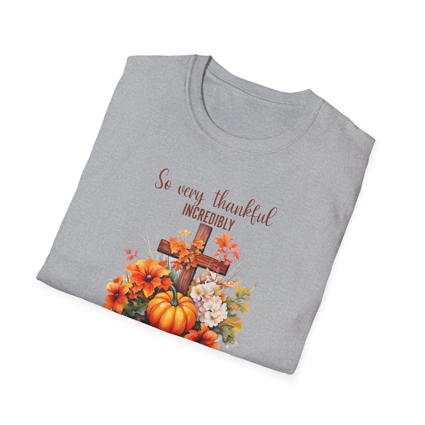 Thankful Grateful Blessed Unisex Tee