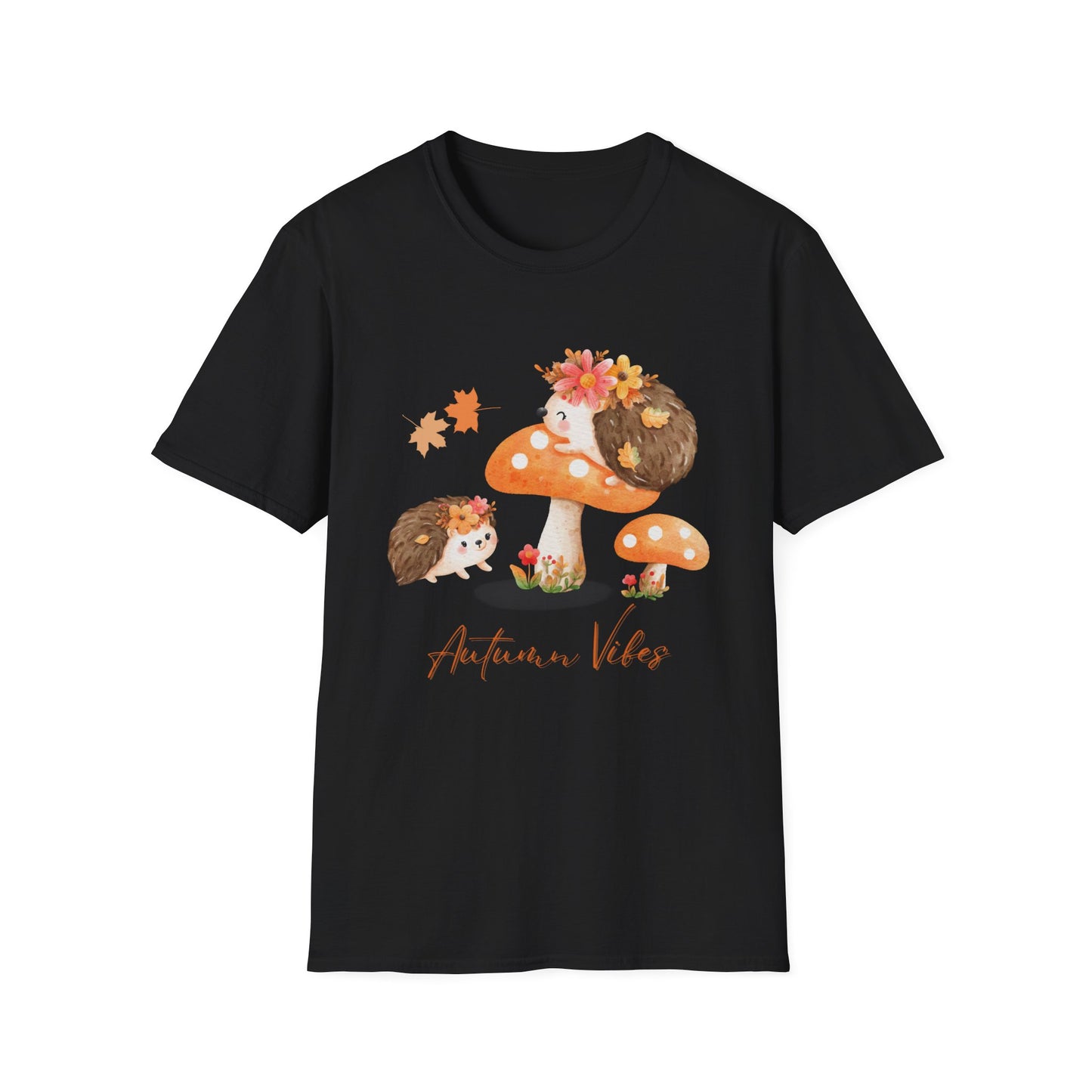 Autumn Vibes Hedgehogs T-Shirt