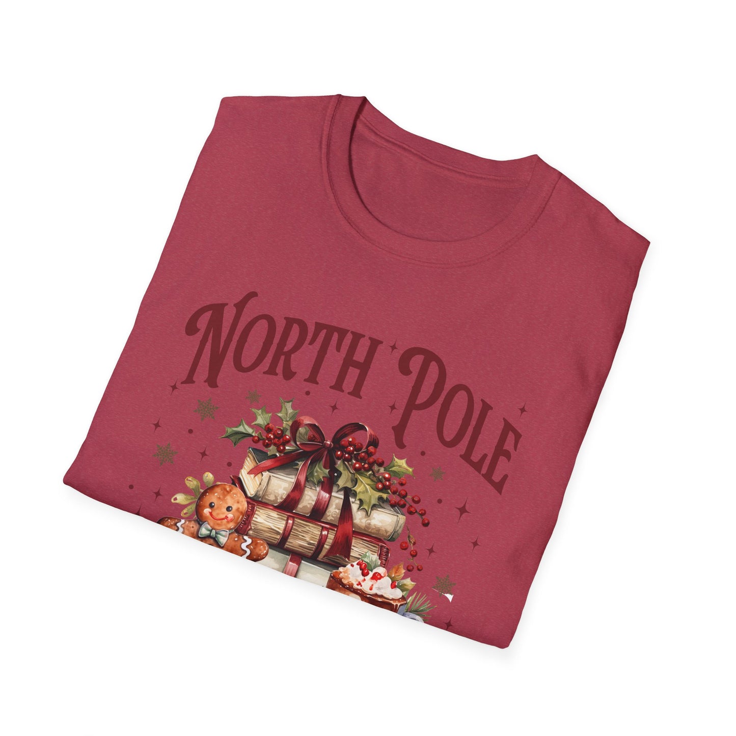 North Pole Book Club Tee