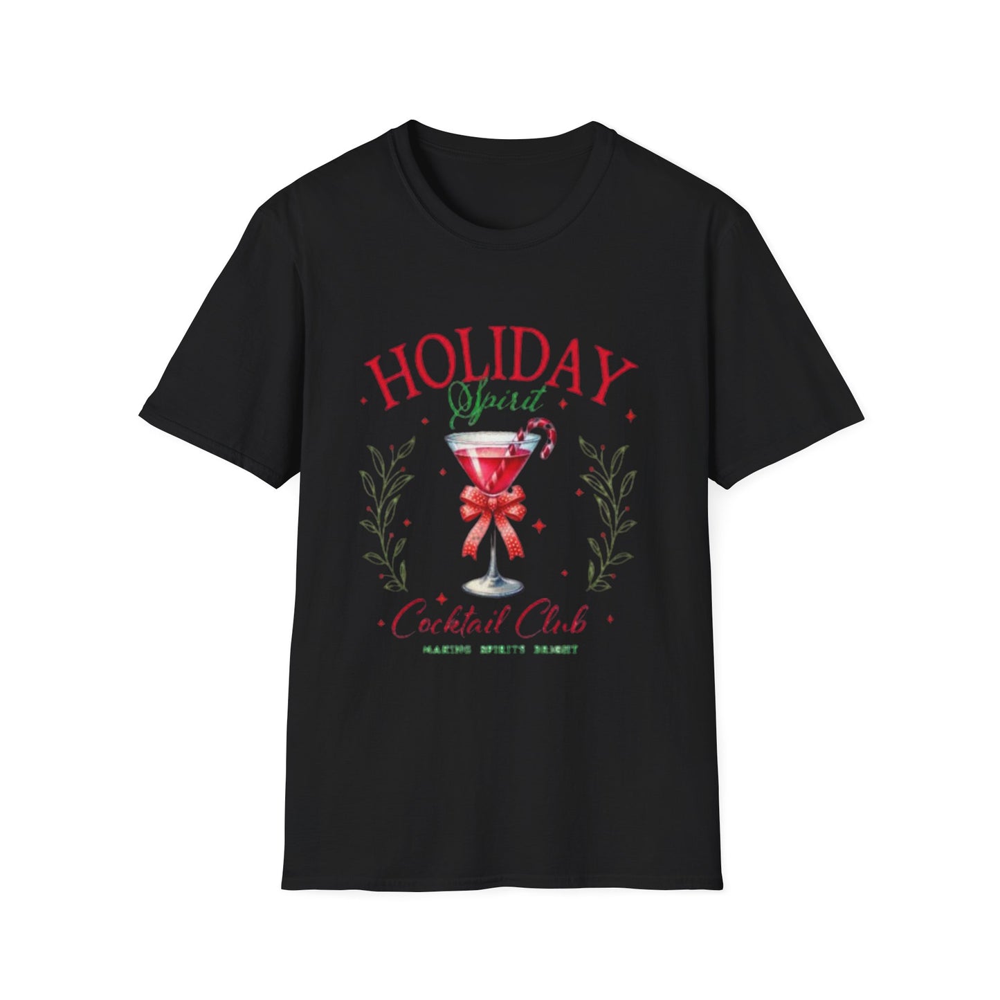 Christmas Cocktail Club Tee