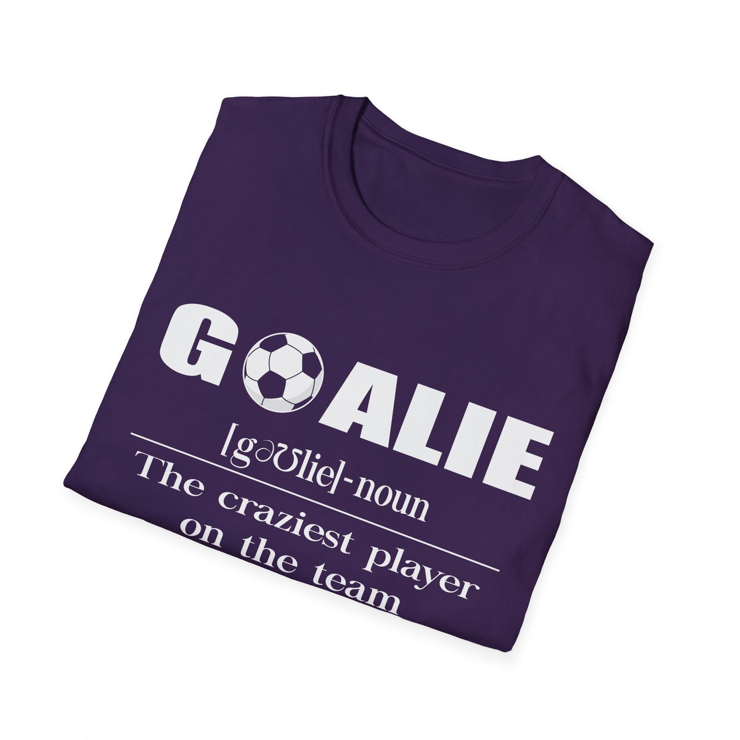 Soccer Goalie Definition Unisex Cotton Tee