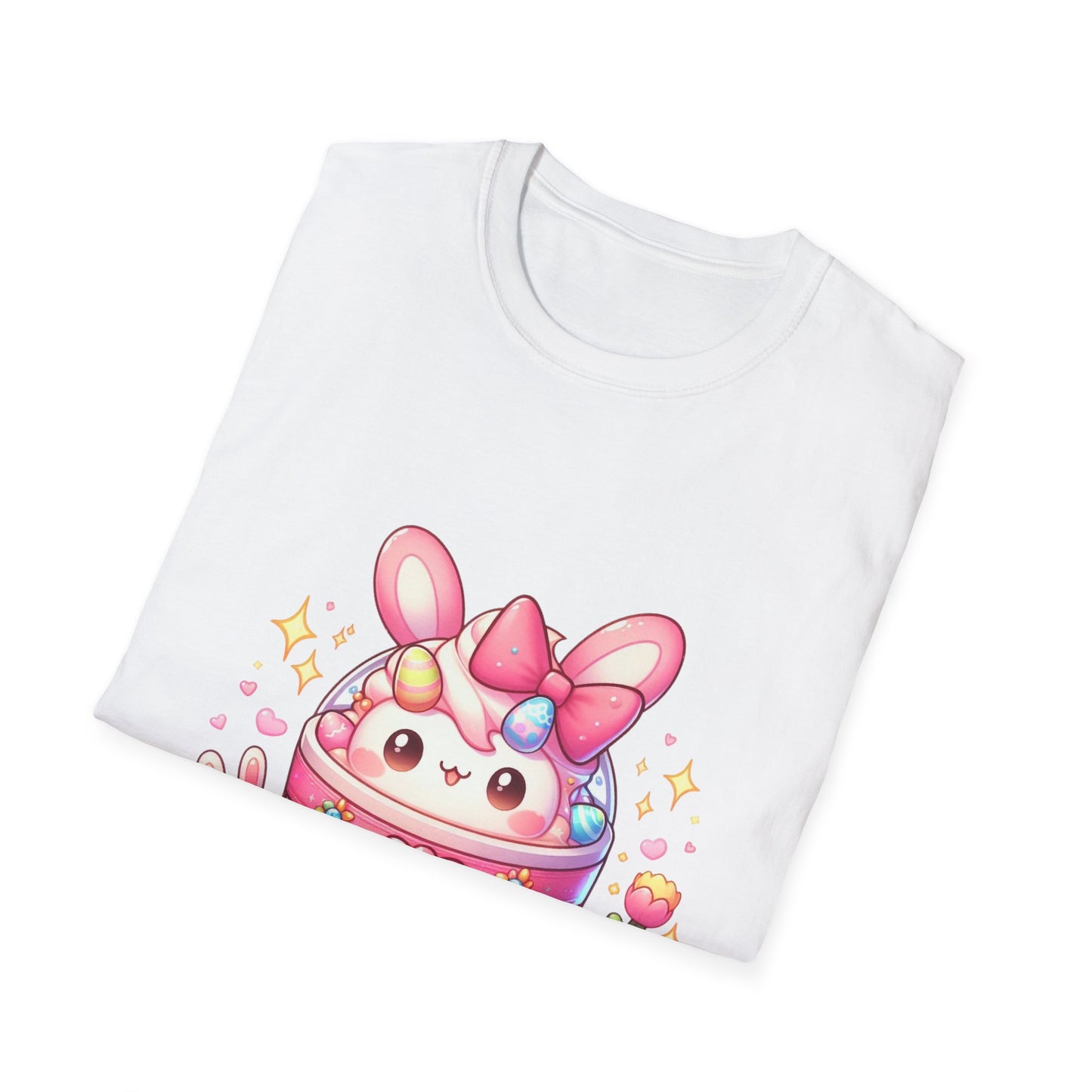 Cute Bunny Friends Unisex Cotton Tee