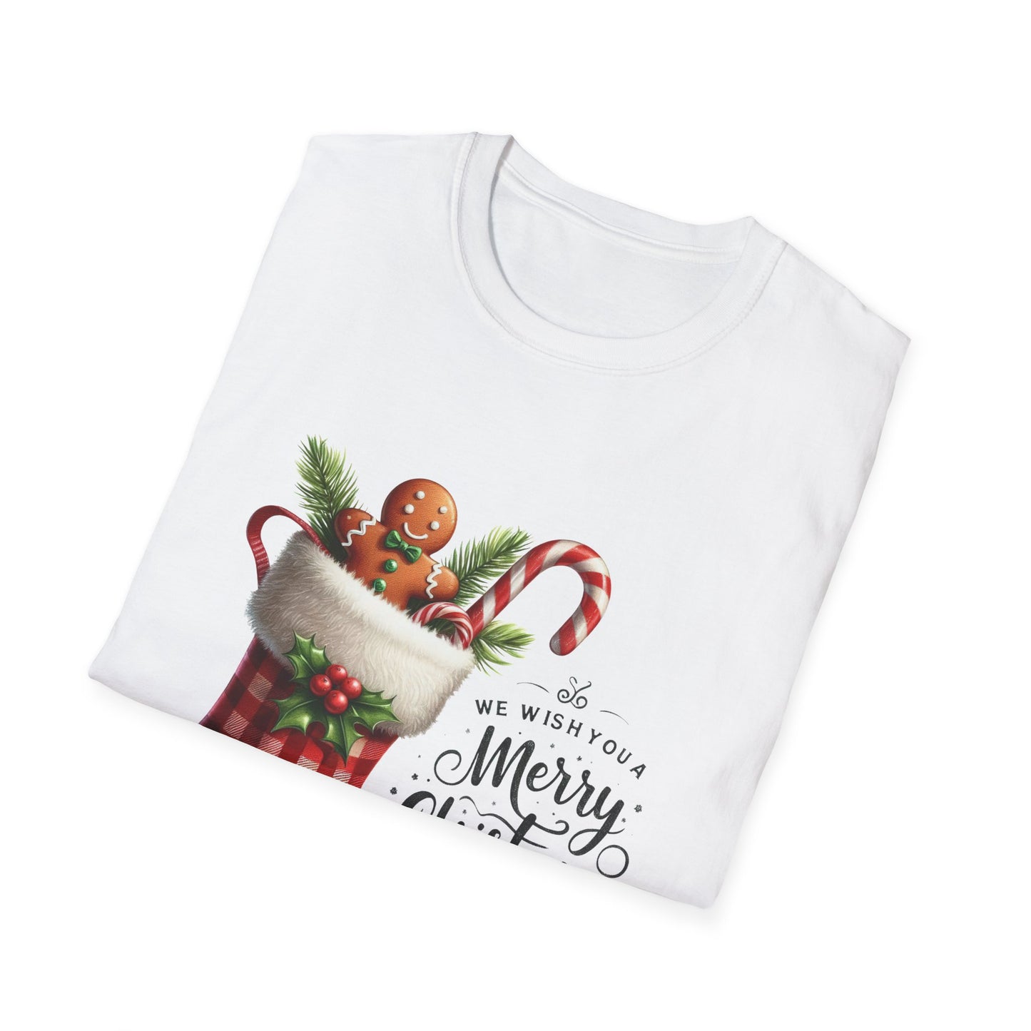 Christmas Stocking Unisex Tee
