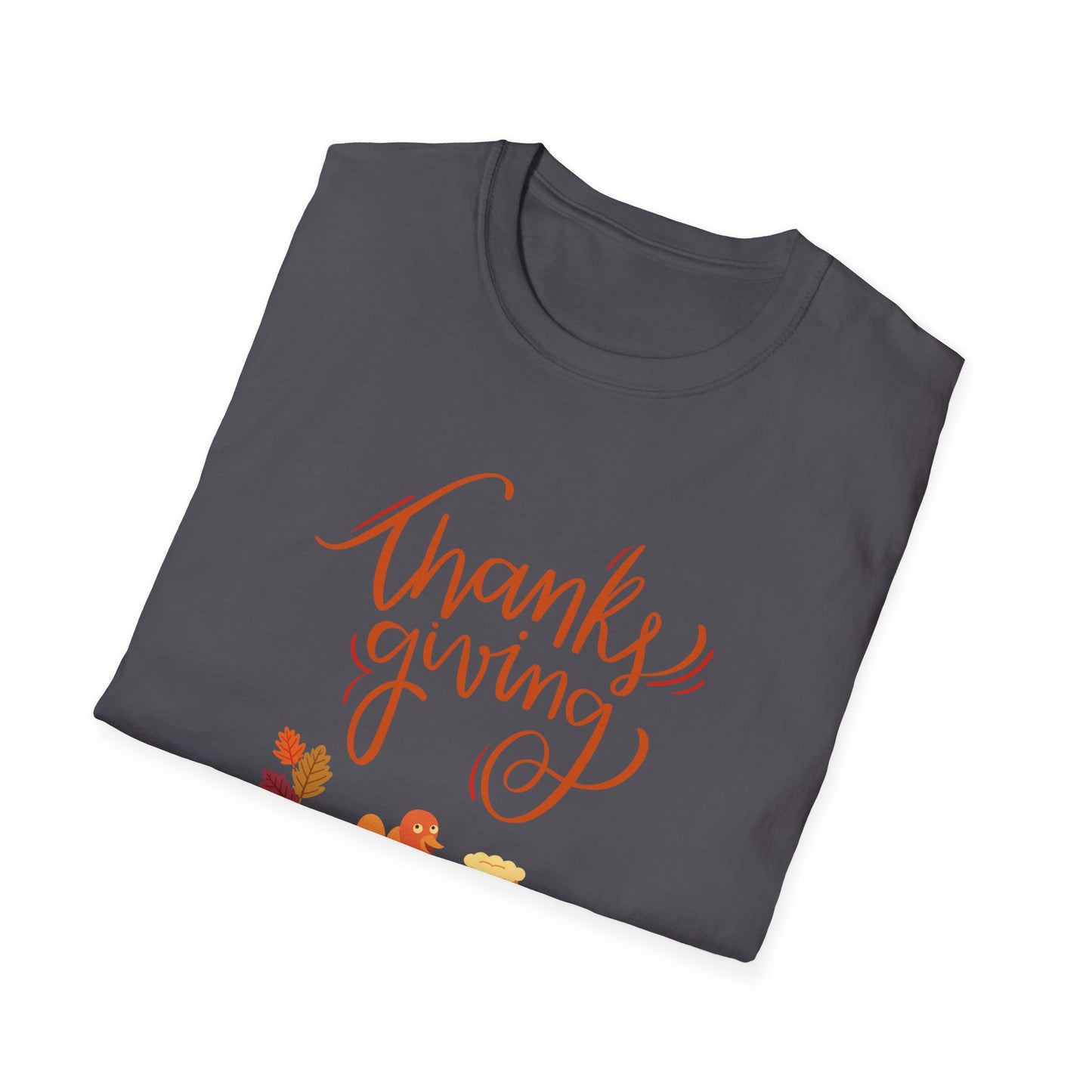 Thanksgiving Turkey Unisex Cotton Tee