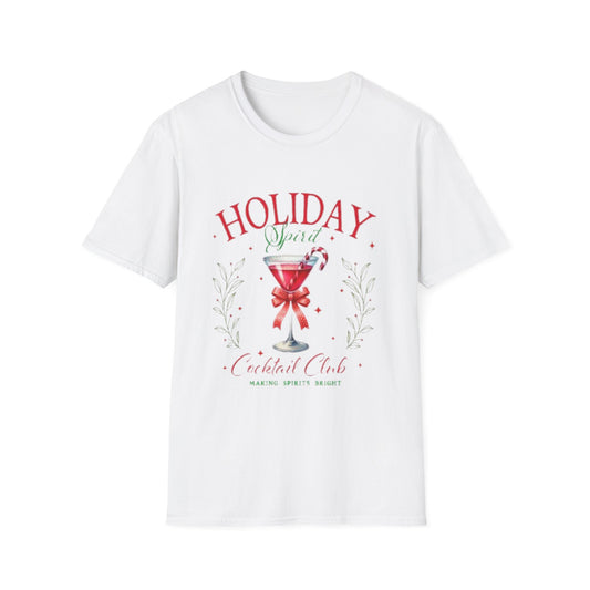Christmas Cocktail Club Tee