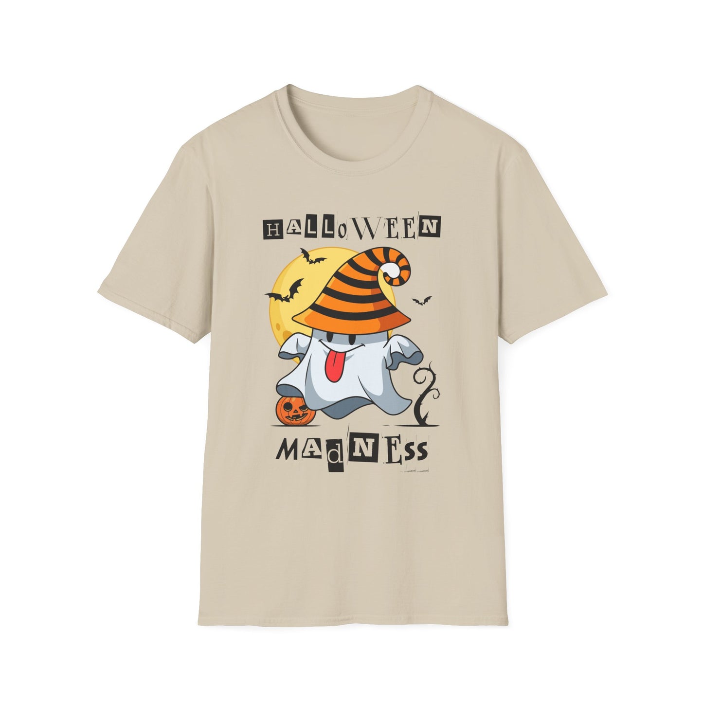 Halloween Madness Silly Ghost Tee