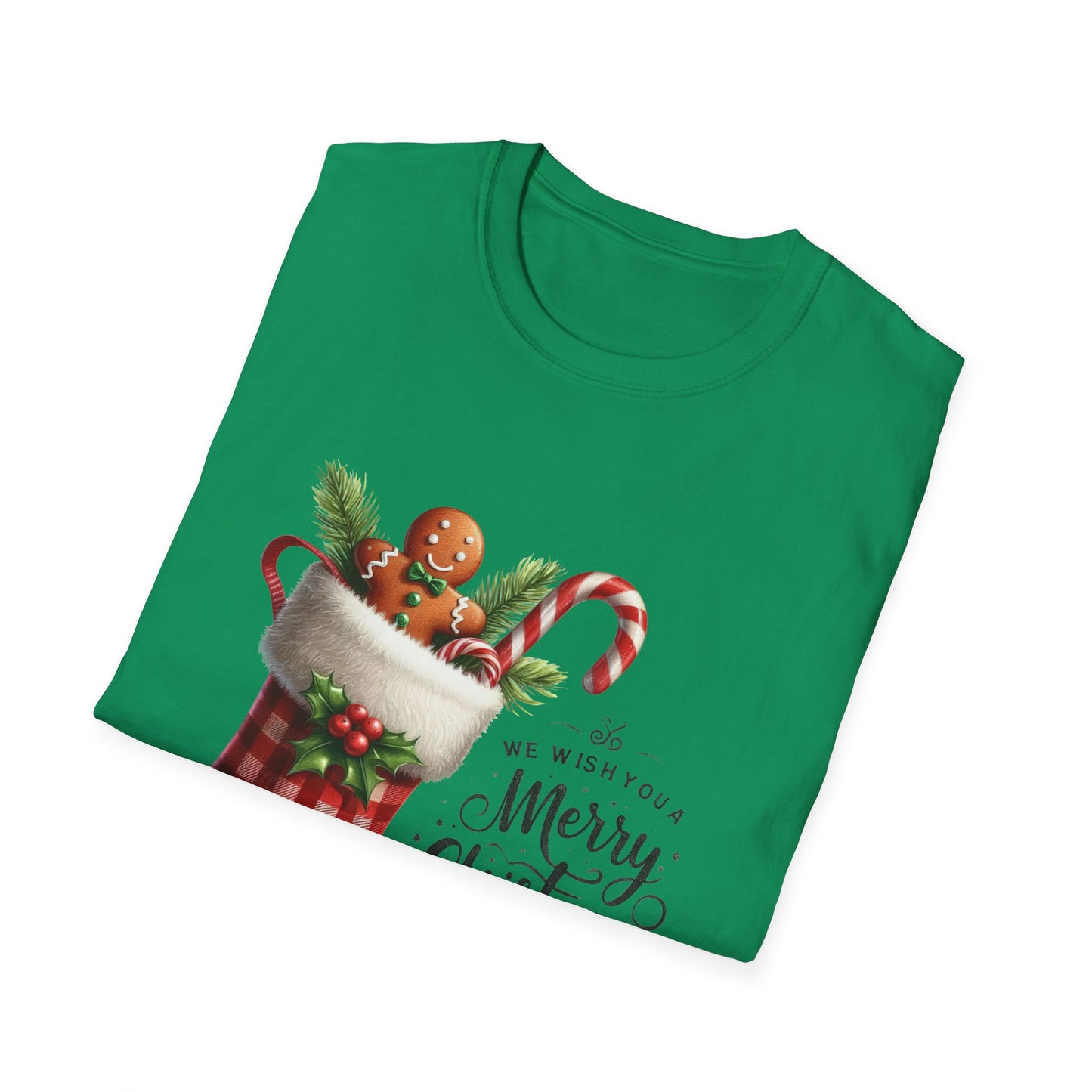 Christmas Stocking Unisex Tee