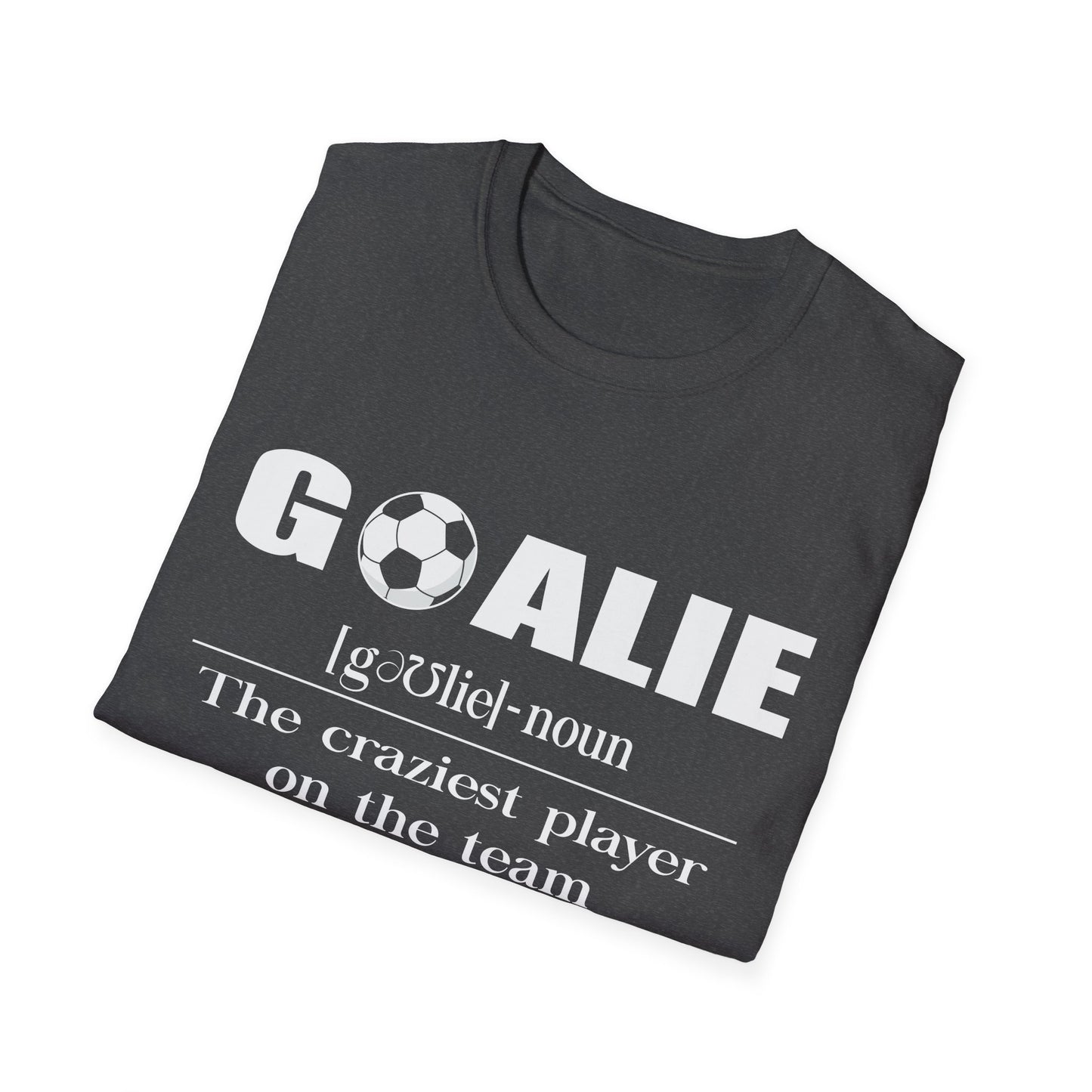Soccer Goalie Definition Unisex Cotton Tee