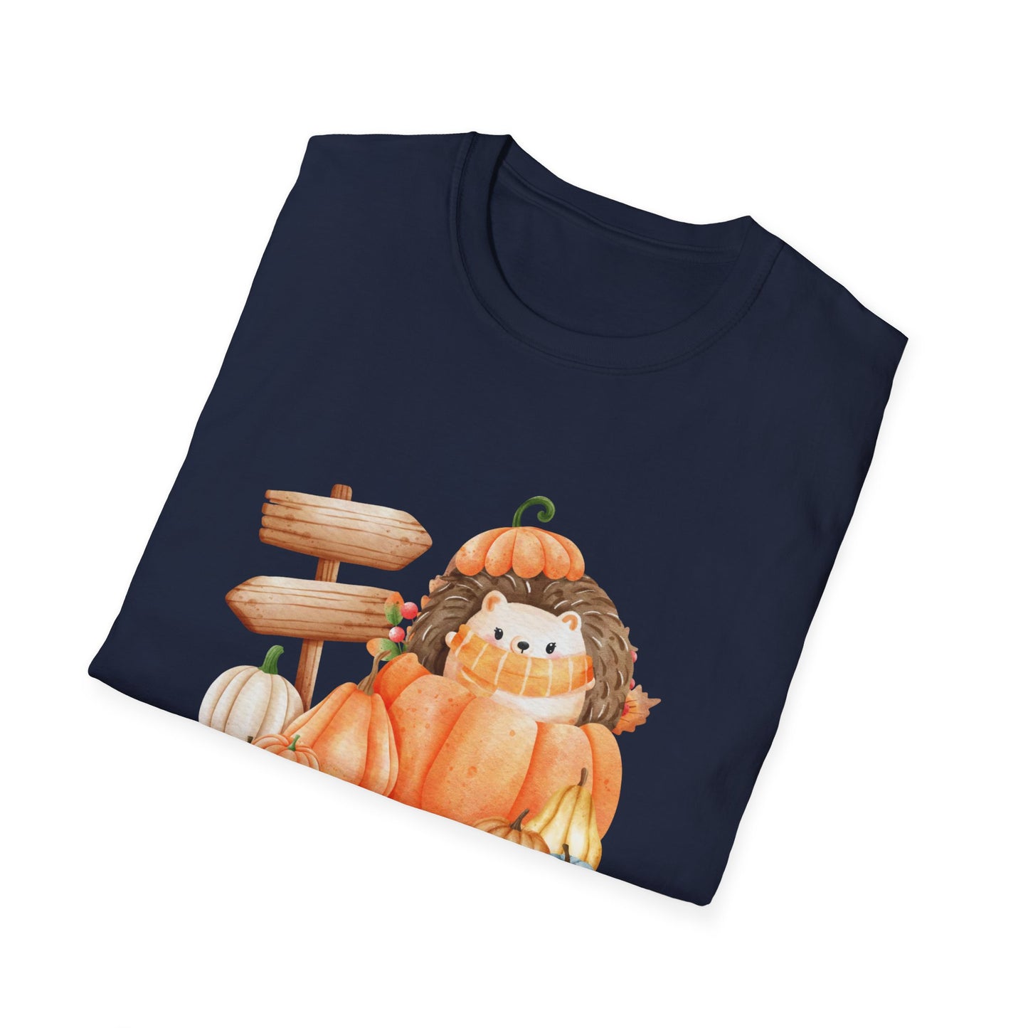 Autumn Hedgehog Unisex Graphic Tee