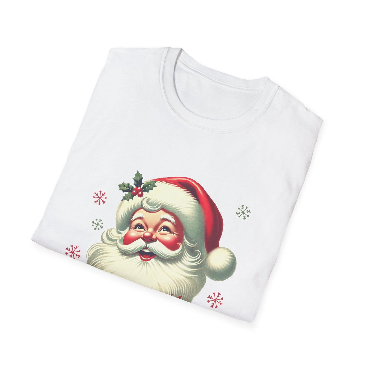 Retro Santa Christmas Tee