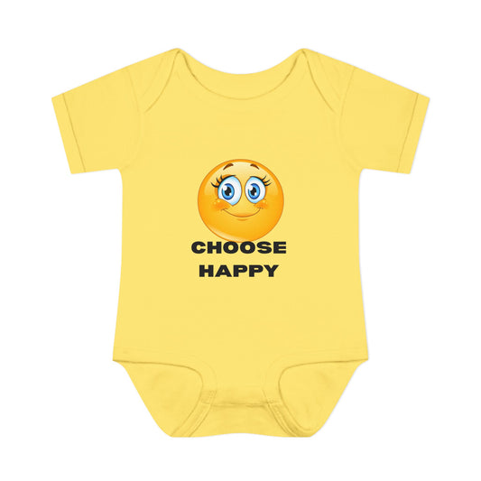 Choose Happy Infant Onesie