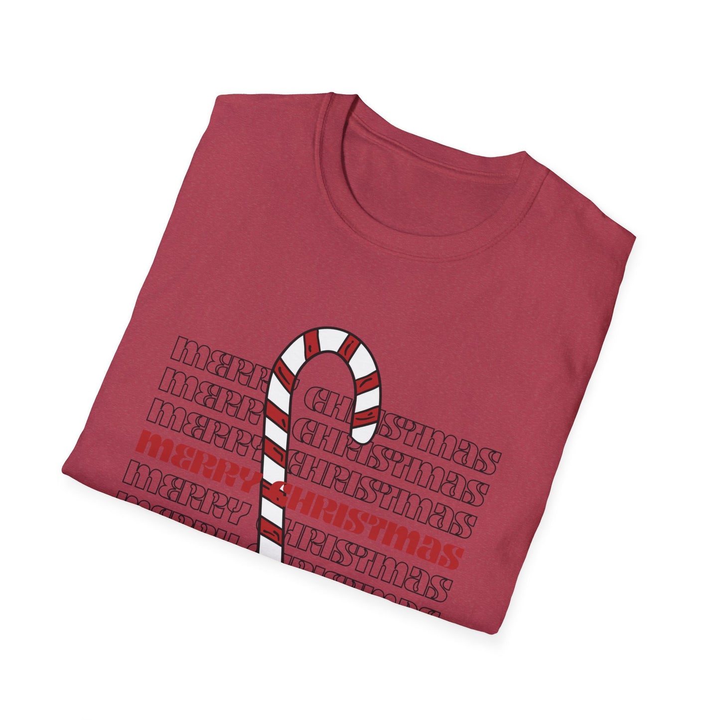 Merry Christmas Candy Cane Tee