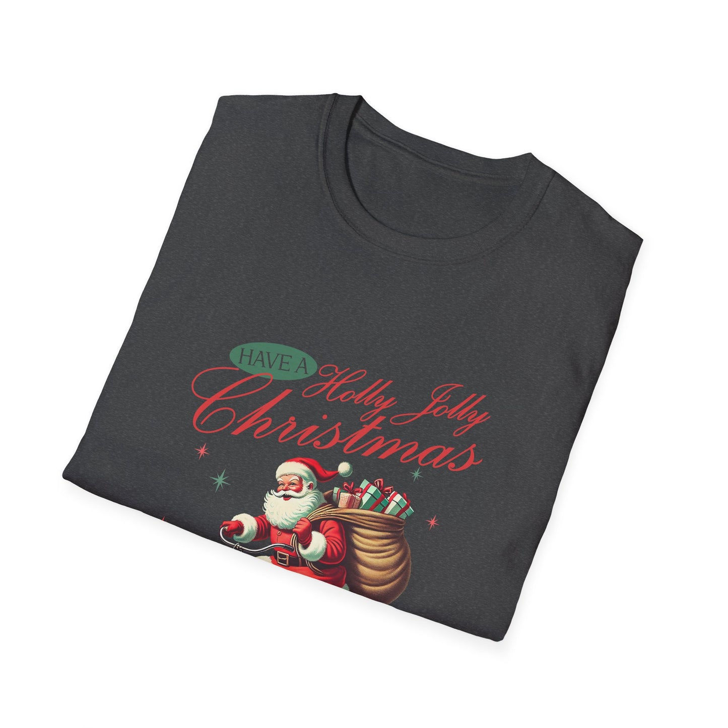 Retro Holly Jolly Christmas Tee