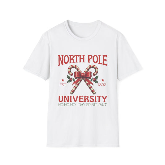 Retro North Pole University Tee