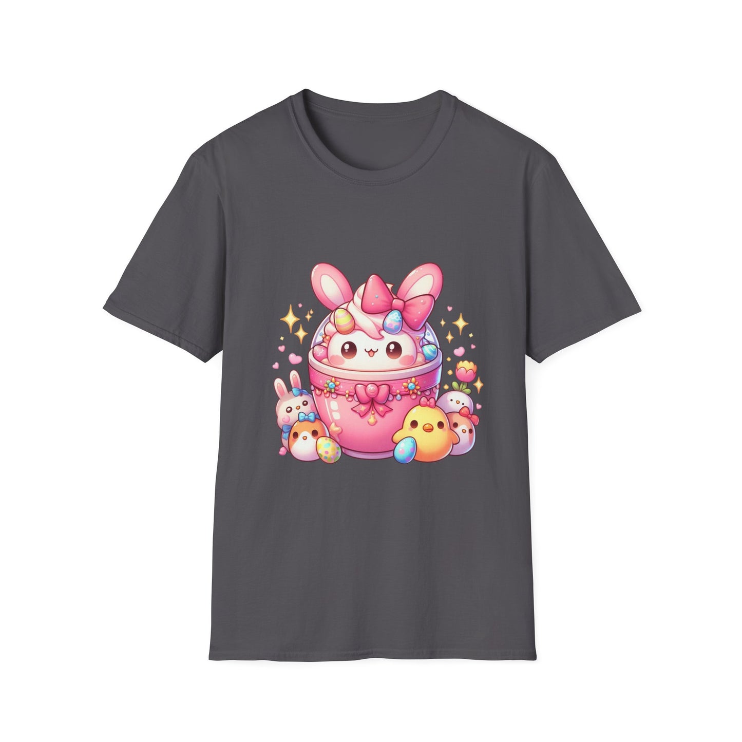 Cute Bunny Friends Unisex Cotton Tee