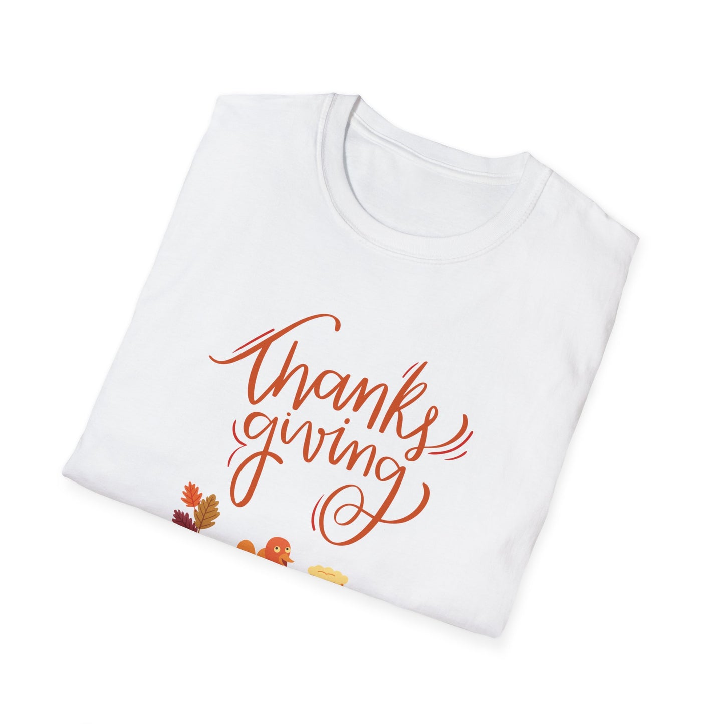 Thanksgiving Turkey Unisex Cotton Tee