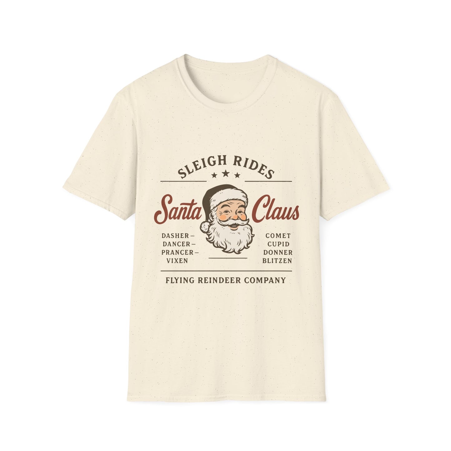 Santa Claus Sleigh Rides Tee