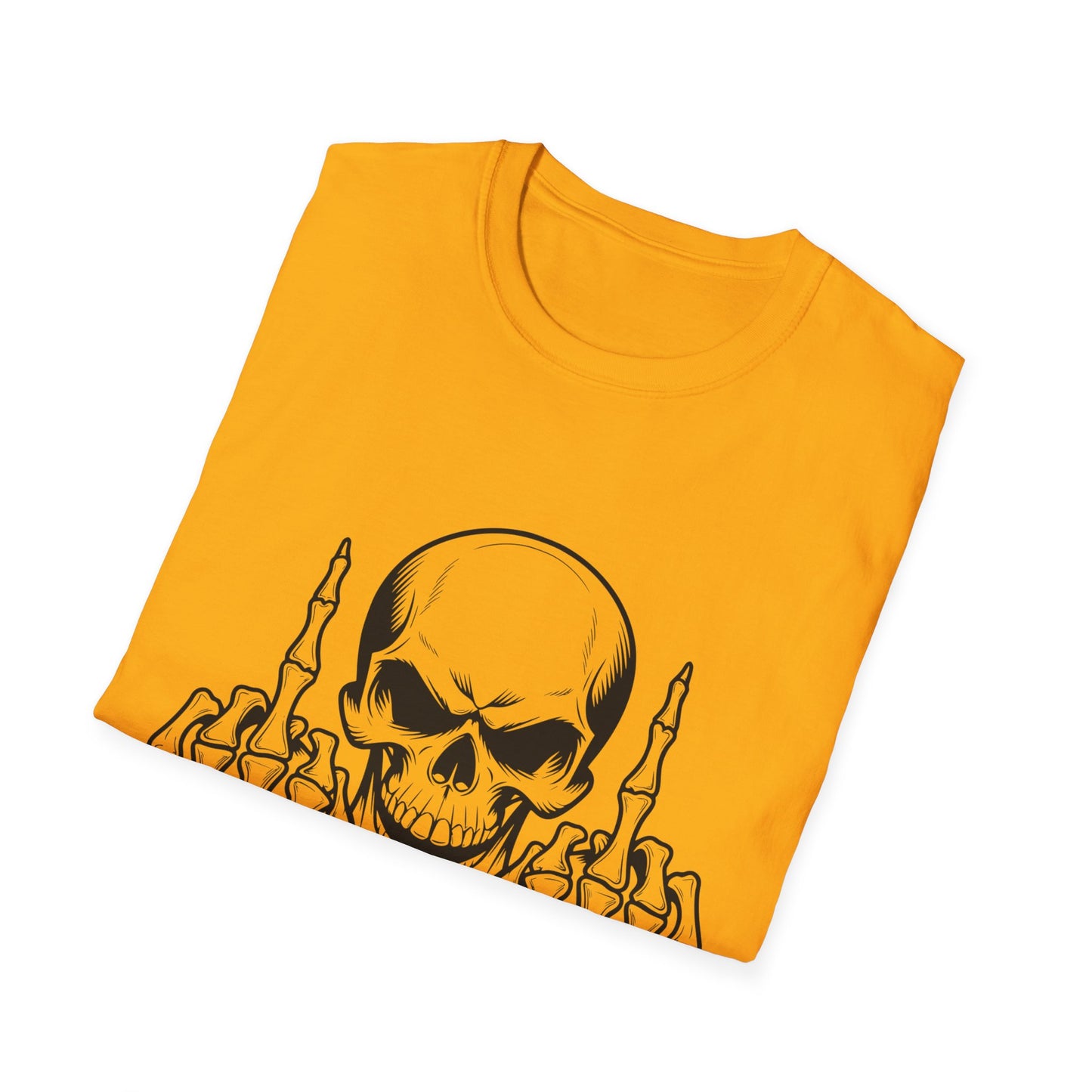Skull Middle Finger Tee