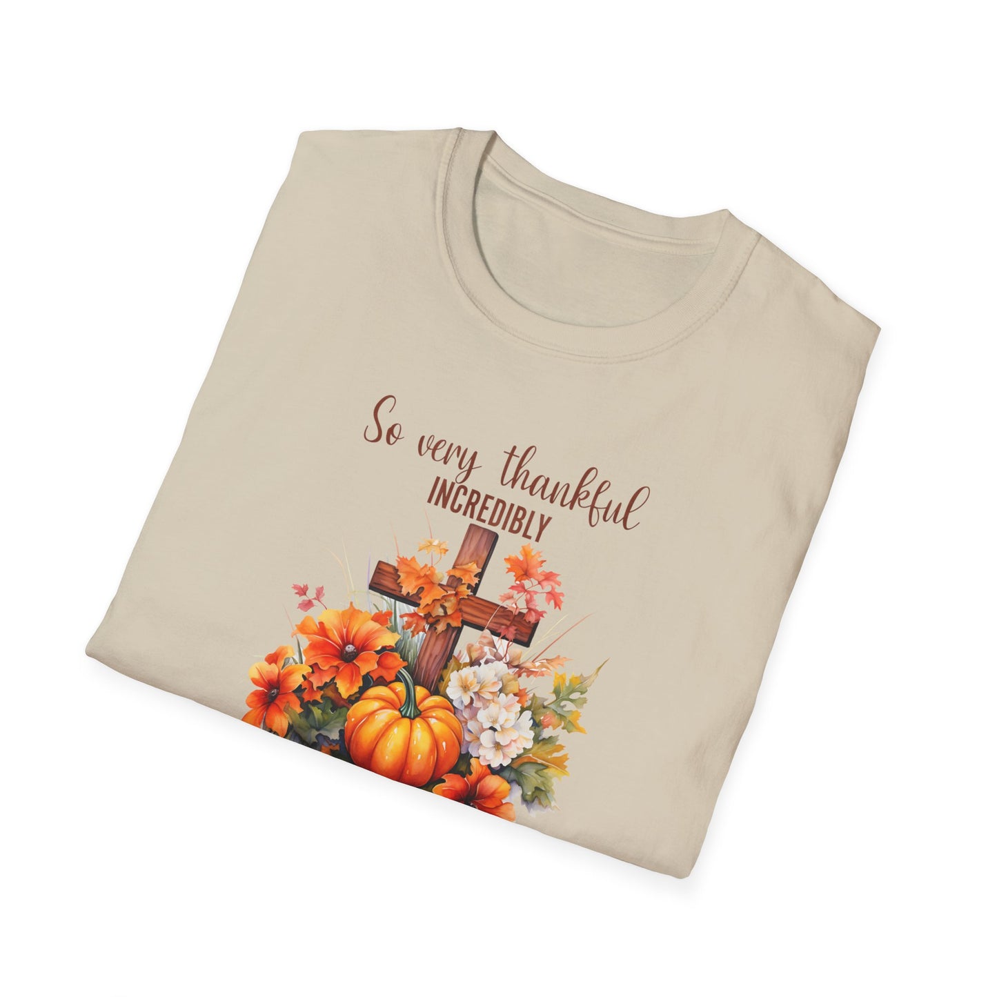 Thankful Grateful Blessed Unisex Tee