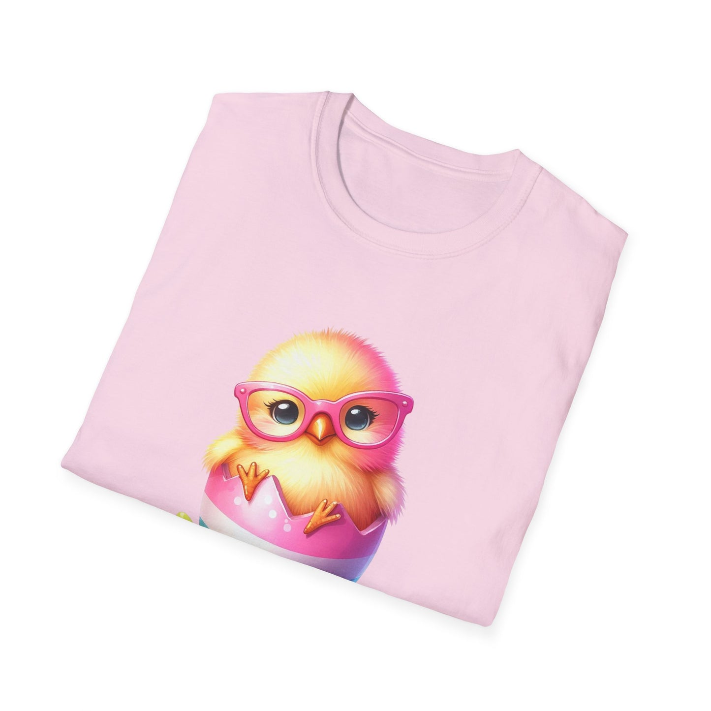 Easter Chick in Egg Unisex Cotton Tee