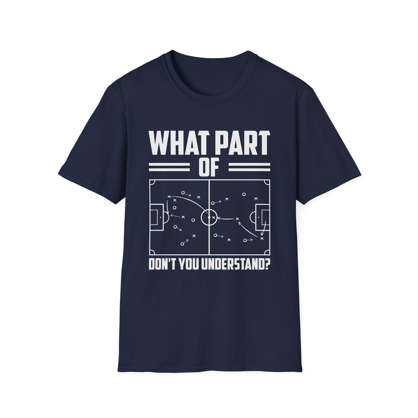Soccer Play Diagram Tee