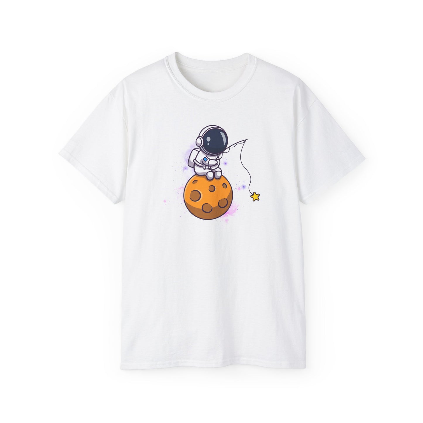Fishing Spaceman Unisex Ultra Cotton Tee