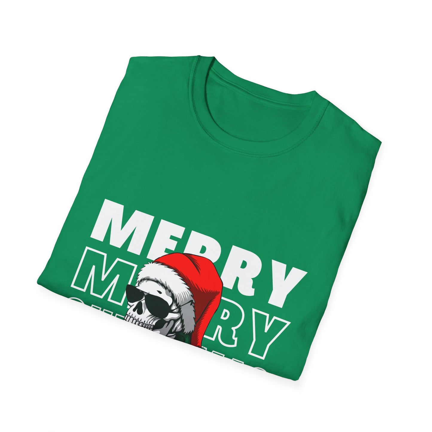 Santa Skull Christmas Tee